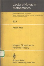 <em>IN</em>TEGRAL OPERATORS <em>IN</em> POTENTIAL <em>THEORY</em>