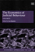 THE ECONOMICS <em>OF</em> <em>JUDICIAL</em> BEHAVIOUR  VOLUME II