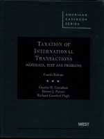 TAXATION OF INTERNATIONAL TRANSACTIONS  MATERIALS