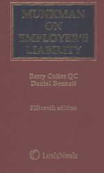 MUNKMAN ON EMPLOYER'S LIABILITY  FIFTEENTH EDITION