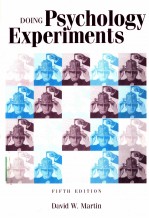 DOING PSYCHOLOGY EXPERI<em>M</em>ENTS  FIFTH EDITION