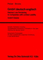 GERMAN LAW PERTAINING TO COMPANIES <em>WITH</em> LIMITED LIABILITY
