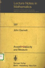 ANALYTIC <em>CAPACITY</em> AND MEASURE