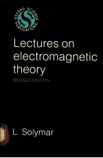 <em>Lectures</em> on electromagnetic <em>theory</em>