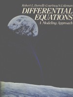 <em>Differential</em> <em>Equations</em>: A Modeling Approach