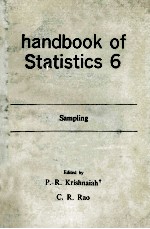 Handbook <em>of</em> Statistics <em>Volume</em> <em>6</em> Sampl<em>in</em>g