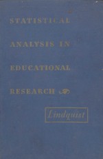 <em>STATISTICAL</em> <em>ANALYSIS</em> IN EDUCATIONAL RESEARCH