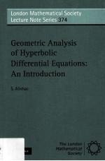 Geometric <em>An</em>alysis of Hyperbolic <em>Differential</em> <em>Equations</em>:<em>An</em> <em>Introduction</em>