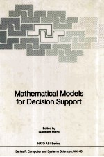 Mathematical Models <em>For</em> Decision <em>Support</em>