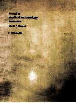 <em><em>MAN</em>UAL</em> <em>OF</em> MEDICAL ENTOMOLOGY <em>FOURTH</em> <em>EDITION</em>