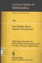 <em>DIFFERENTIAL</em> OPERATORS FOR <em>PARTIAL</em> <em>DIFFERENTIAL</em> <em>EQUATION</em>S <em>AND</em> FUNCTION THEORETIC <em>APPLICATIONS</em>
