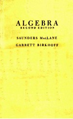 ALGEBRA <em>SECOND</em> <em>EDITION</em>