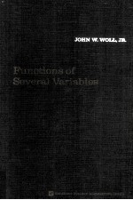 Function<em>s</em> of <em>S</em>everal Variable<em>s</em>