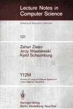 <em>LECTURE</em> <em>NOTES</em> <em>IN</em> <em>COMPUTER</em> <em>SCIENCE</em> 121 Y12M
