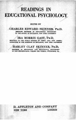 RE<em>A</em>DINGS IN EDUC<em>A</em>TION<em>A</em>L PSYCHOLOGY