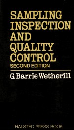 S<em>amp</em>ling Inspection and Quality <em>Control</em> Second Edition