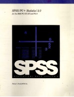 SPSS/<em>PC</em>+STATISTICS 4.0 FOR THE <em>IBM</em> <em>PC</em>/<em>XT</em>/AT AND PS/2