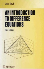 AN <em>INTRODUCTION</em> <em>TO</em> DIFFERENCE EQUATIONS <em>THIRD</em> <em>EDITION</em>