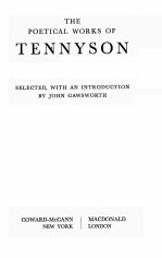 <em>THE</em> <em>POETICAL</em> <em>WORKS</em> <em>OF</em> TENNYSON