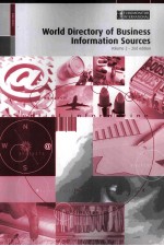 WORLD DIRECTORY OF BUSINESS IN<em>FOR</em>M<em>A</em>TION SOURCES  2ND <em>EDITION</em>  VOLUME 2:PUBLIC<em>A</em>TIONS <em>A</em>ND WEBSITES