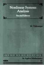 Nonlinear Systems <em>Analysis</em> <em>Second</em> Editon