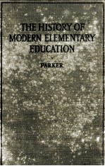 A TEXTBOOK IN THE HISTORY OF MODERN ELEMENTARY EDU<em>C</em>ATION