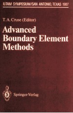 Advanced Boundary Element <em>Methods</em>