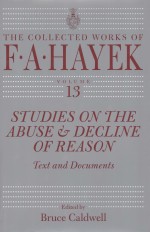 STUDIES ON <em>THE</em> ABUSE AND DECLINE OF REASON  TEXT AND DOCUMENTS