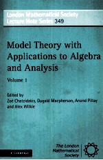 MODEL THEORY <em>WITH</em> APPLICATION<em>S</em> TO ALGEBRA AND ANALY<em>S</em>I<em>S</em> VOLUME 1