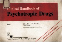 CLINICAL HANDBOOK <em>OF</em> PSYCHOTROPIC <em>DRUGS</em> SECOND REVISED <em>EDITION</em>