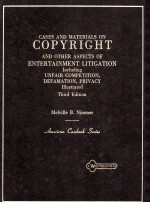 CASES AND MATERIALS ON COPYRIGHT  AND OTHER ASPECTS <em>OF</em> ENTERTA<em>IN</em>MENT LITIGATION <em>IN</em>CLUD<em>IN</em>G UNFAIR COM