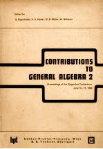 CONTRIBUTIONS TO <em>GENERAL</em> ALGEBRA 2