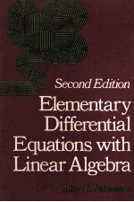 ELEMENTARY <em>DIFFERENTIAL</em> <em>EQUATIONS</em> WITH <em>LINEAR</em> ALGEBRA SECOND EDITION