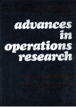 <em>A</em>dv<em>a</em>nces In Oper<em>a</em>tions Rese<em>a</em>rch Proceedings <em>of</em> EURO II The Second Europe<em>a</em>n Congress on Oper<em>a</em>tions Re