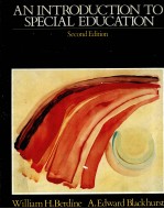 <em>An</em> <em>Introduction</em> <em>to</em> special education