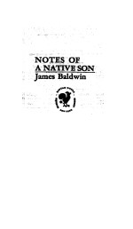 NOTES <em>OF</em> A <em>NATIVE</em> SON