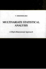 Multivariate <em>Statistical</em> <em>Analysis</em> A High-Dimensional Approach