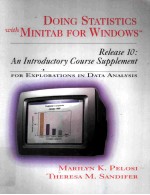 DOING STATISTICS <em>WITH</em> MINTAB FOR <em>WINDOWS</em> <em>TM</em> RELEASE 10