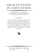 ORIEN<em>T</em>A<em>T</em>ION IN EDUCA<em>T</em>ION
