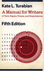 A manual for <em>writer</em>s of term papers