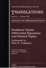NONLINEAR <em>PARTIAL</em> <em>DIFFERENTIAL</em> <em>EQUATION</em>S <em>AND</em> RELATED TOPICS DEDICATED TO NINA N.URALTSEVA