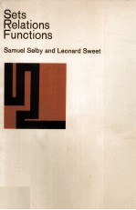 SETS-RELATIONS-FUNTIONS SE<em>C</em>OND EDITION