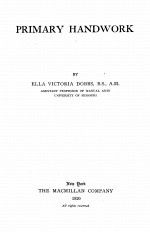 PRI<em>M</em>ARY HANDWORK