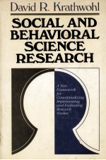 SOCI<em>A</em>L <em>A</em>ND BEH<em>A</em>VIOR<em>A</em>L <em>SCIENCE</em> RESE<em>A</em>RCH  <em>A</em> NEW FR<em>A</em>MEWORK FOR C<em>ON</em>CEPTU<em>A</em>LIZING