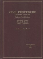 CIVIL PROCEDURE  <em>A</em> MODERN <em>A</em>PPRO<em>A</em>CH UPD<em>A</em>TED <em>FOURTH</em> <em>EDITION</em>