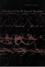 Calculus of One an<em>d</em> Several Variables