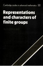 REPRESENTATIONS AN<e<em>m</em>>D</e<em>m</em>> CHARACTERS OF FINITE <e<em>m</em>>G</e<em>m</em>>ROUPS