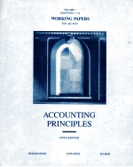 ACCOUNTING <em>PRINCIPLES</em>  FIFTH EDITION  VOLUME 1 CHAPTERS 1-14 WORKING PAPERS FOR USE WITH