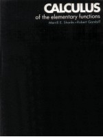 Calculus <em>of</em> <em>The</em> <em>Elementary</em> Functions