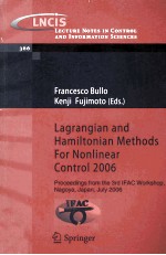 Lecture Notes In Control and Information Sciences 366 Lagrangian and Hamiltonian <em>Methods</em> For Nonline